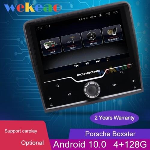 Wekeao 7" Touch Screen 2 Din Android 10.0 Auto Radio Automotivo For Porsche Boxster Car Dvd Multimedia Player GPS 4G 2013 - 2017