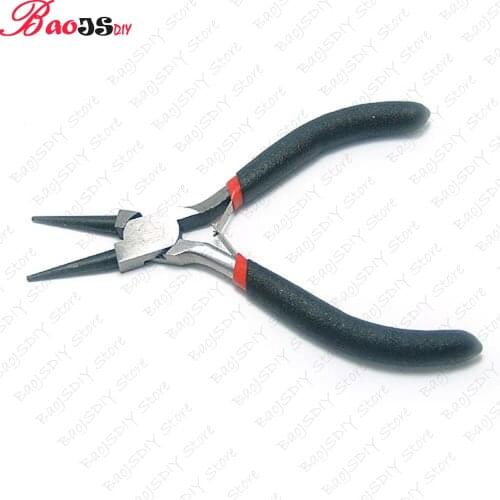 B205)1 piece Full length 12.5CM Steel Jewelry Making Tools Bend Pins Pliers Diy Jewelry Findings Accessories Wholesale