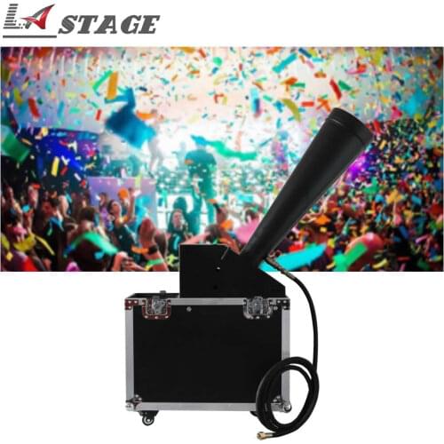 Free Shipping Stage Effect Confetti Machine,Co2 Confetti Blaster, Party Wedding Confetti Cannon