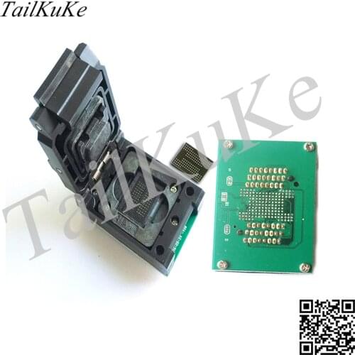 BGA152 Flip Chip Shrapnel to DIP48 Test Stand SSD U Disk Flash Chip BGA132 Seat