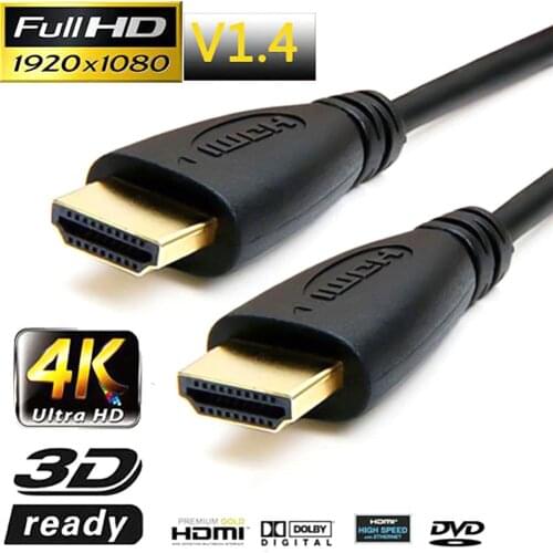 Haute vitesse 30 cm 50 cm 3ft 1m2m6ft 3 m 10ft 5 m V1.4 mâle à mâle HDMI à Micro HDMI câble 1080 p 1440 p pour HDTV PS3 XBO 3D
