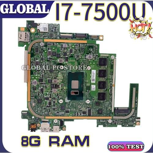 KEFU for laptop motherboard ACER Aspire Switch 5 SW512-52 N17PS GU2DM_MB motherboard mainboard test OK 100% work I7-7500U 8G