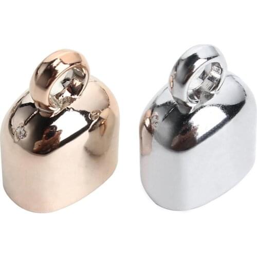 Leather Craft DIY Zipper Tail Clips Buckle Stop Tail Plug Head Tool Fastener with Screws Bag Accessories