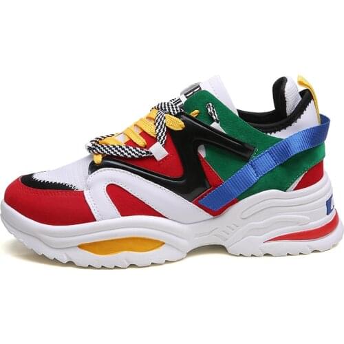 Mens Sneakers Women Casual Shoes Vulcanize Breathable Male Lace Up Lightweight Man Footwear color Sports summer couples Shoes