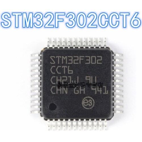 1PCS 100% new original authentic STM32F302CCT6 QFP-48 32F302CCT6 QFP48 32-bit microcontroller chip