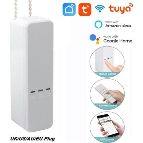 WiFi Tuya Roller Shade Driver DIY Roller Shutter Motor Smart Life Voice Control Alexa Google Home UK/US/AU/EU Plug In Version