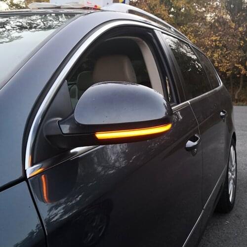 For VW GOLF 5 GTI Jetta MK5 Passat B5.5 B6 Sharan LED Dynamic Turn Signal Light Flasher Flowing Water Blinker Flashing Light