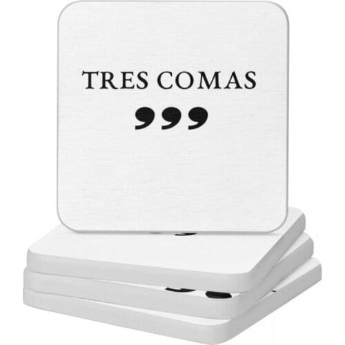 Tres Comas Club Three Commas Club Diatom Square Round Coaster Multifunction Cup Bonsai Mat Soap Toothbrush Pad Diameter 10cm