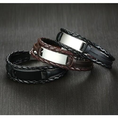 Кожаные браслеты Vinterly China At AliExpress