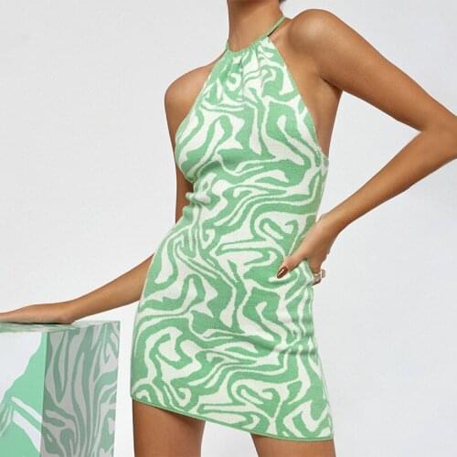 VOGDEATT Summer Knitted Dresses