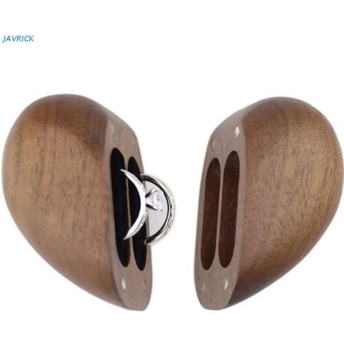 X7XB Heart-shaped Solid Wood Ring Box Jewelry Storage Bag Wooden Gift Box Proposal Engagement Wedding Ceremony Birthday Gift