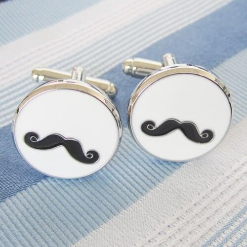 Moustache Cufflink Cuff Link 15 Pairs Wholesale Free Shipping