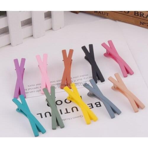 DHL 1000pcs Bowknot Acrylic Cross Butterfly Barrettes Cute Girls Headwear Bow modeling Hair Clips Headwear