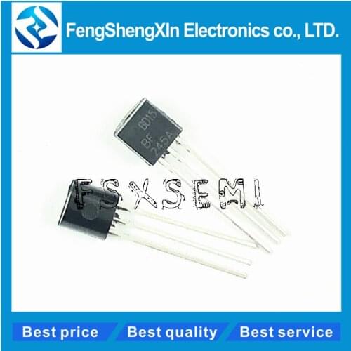 100pcs/lot New BF245A TO-92 BF245 N-Channel Amplifiers ic
