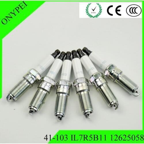 4-6PCS IRIDIUM SPARK PLUG 41-103 41103 ignition plug FOR 12625058 XP5263 HR8NI332W OE029 RES9PYP4 ITV16 ILTR5B11 LTR6IX-11