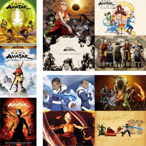5D Diamond Painting Avatar The Last Airbender Posters Diamond Embroidery Mosaic Cross Stitch Kits Art Room Decoration Home Decor