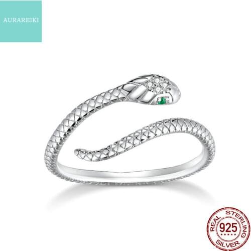 AURAREIKI Women's Silver Rings