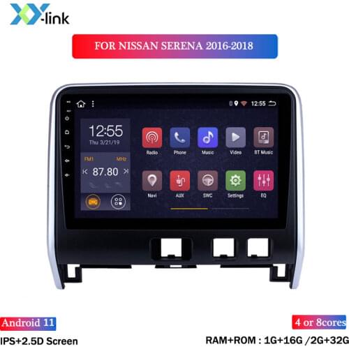 10.1 inch Android touch screen car multimedia dvd For NISSAN SERENA 2016-2018 gps navigation system accessories audio no 2 din