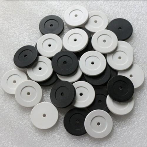Diameter 35mm IC card anti-metal asset management tags F08 chip Coin cards 1000pcs/Lot