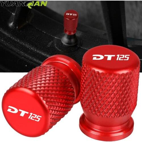 For YAMAHA DT125 DT 125 1987-2006 2005 2004 2003 2002 2001 2000 Motorcycle Accessories Wheel Tire Valve caps Airtight Covers