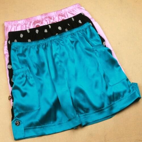 This summer, losing 100% silk breeches three pants silk trousers Leggings leisure cool air