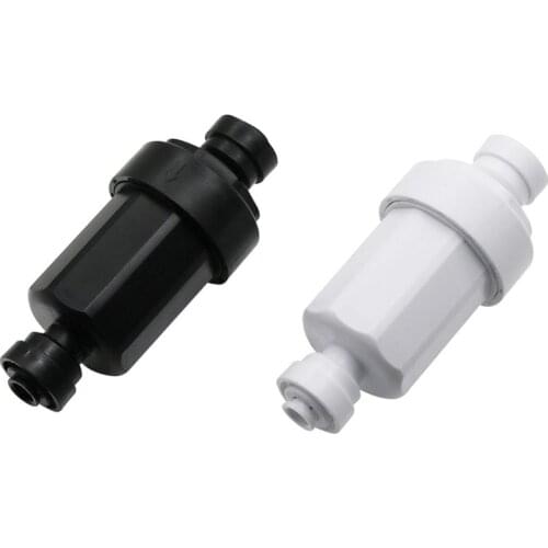 1/4" Quick Connect Microfilter Garden Slip Lock Water Microfilter Purifier Front Stainless Steel 120 Mesh Filter 6mm Interface