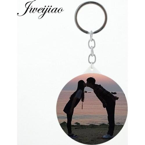 JWEIJIAO China hand made ART makeup mirrors keychains best gift for girlfriend Beauty Health Round Portable mirror FQ759