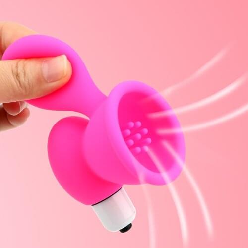 Clitoris Massager Vibrator Nipple Sucker Vibrating Nipple Stimulation Breast Massager Breast Pump Enlarge Sex Toys for Women