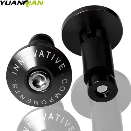 Motorcycle CNC Handlebar Grips Bar Ends Slider for Dirt Bike Motorbike Handlebars Gear Balanced Plug Handle Bar Sliders