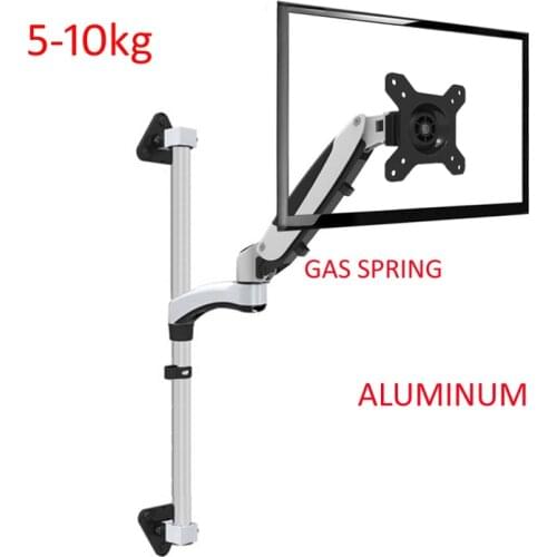 DL-FE120W-700 Aluminum Alloy 360 Degree Full Motion 15-27 inch LCD LED TV Wall Mount Bracket Monitor Holder Rack Monitor Support