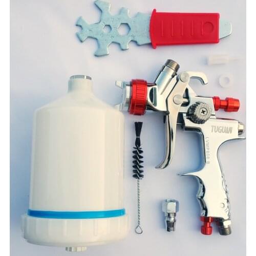 German Quality Spray Gun 1.3mm Air Spray Gun Air Paint Spray Guns Airbrush For Painting Car Aerograph Copper