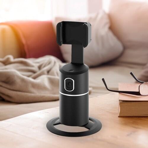 New 360 Rotation Tripod Live Smart T2 AI Follow-Up Cradle Head Tracking Holder Camera Follow-Up Photo Vlog Video Recorder