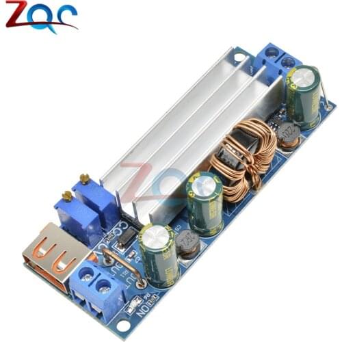 DC DC Step Up Boost Converter 2-24v to 3-30v 4A 80W CC CV Power Module Adjustable Regulated Power Supply 3.7V 6V 9V 12V with USB