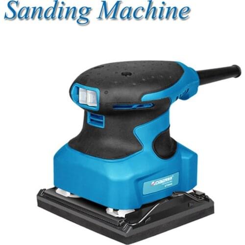 Sander Machine Small Handheld Paint Flat Metal Woodworking Electric Polisher Sandpaper Machine Grinding Tool AT3503A