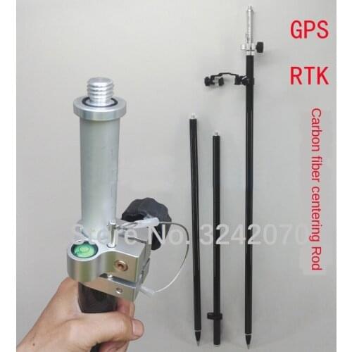 Universal GPS Carbon Fiber Rod Centering Rod RTK Expansion Link Tripod Support