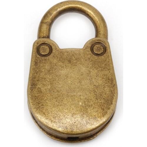 Vintage Old Antique Style Mini Archaize Padlocks Key Lock With key (Lot Of 3) L4MB
