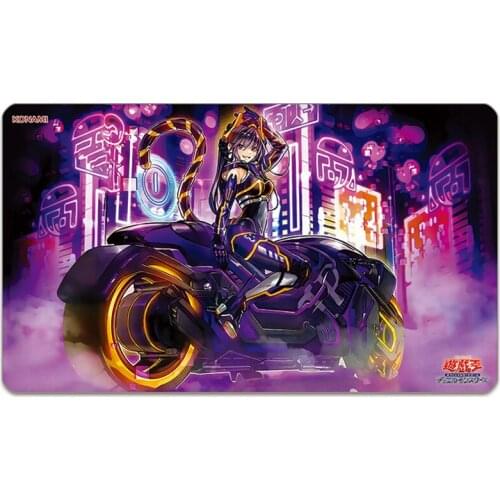 Yu-Gi-Oh Duel Disc Flash Knife Jilena Anime Figure Figure Mouse Pad Birthday Christmas Toys For Children
