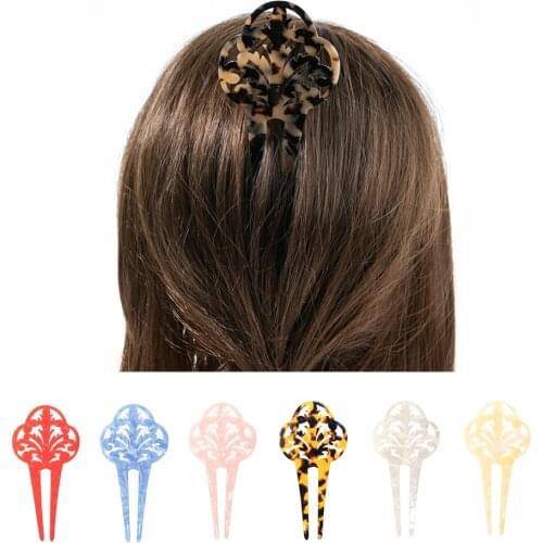 Vintage Hair Combs Women Colorful Acetate Hair Accessories Faux Tortoise shell Hair clips Flamenco dancers Headdresses jewelry