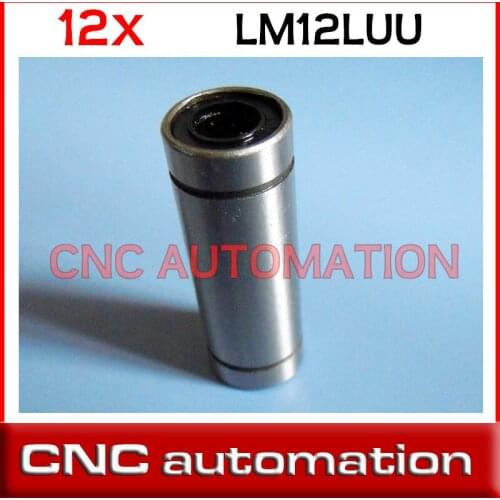 12pcs LM12LUU Linear Ball Bearing Bush Bushing New for 12mm shaft rail
