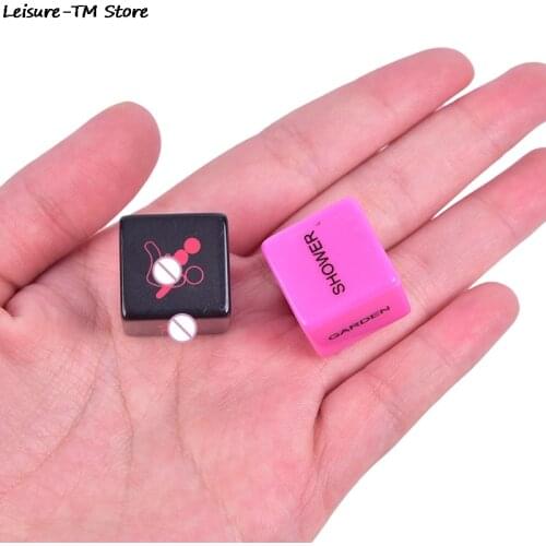 2 Pcs Sex Dice Position Fun Adult Sexy Posture Couple Lovers Humour Game Toy Adult Erotic Love Sex Dice Novelty Party Gift