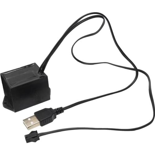 EL Drive Big Sealer 10m/20m Drive Luminous Line Driver AC 12V Power Drive With USB Interface For EL LED Rope Strip Light