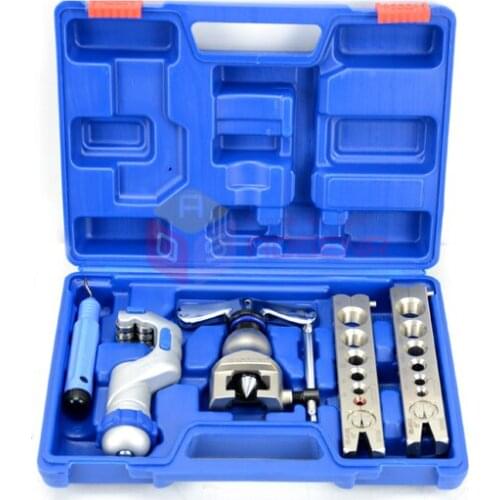 WK-806FT Tube Expander Copper Tube Flaring Kit Eccentric Flaring Device Expanding Scope Pipe Flaring Cutting Tool 5-19mm