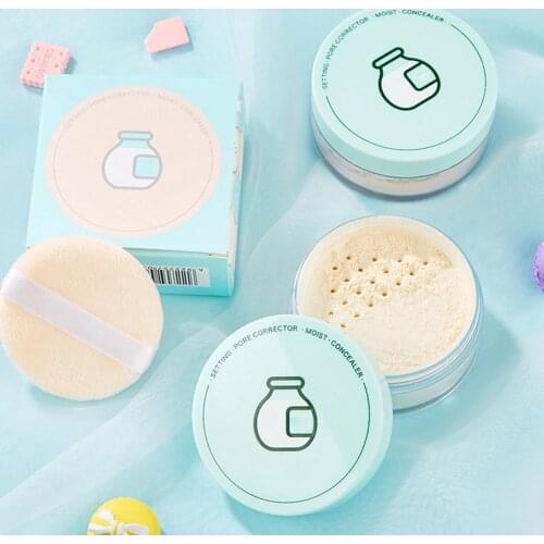 Oil Control Loose Powder Setting Lasting Makeup Waterproof Cosmetic Concealer