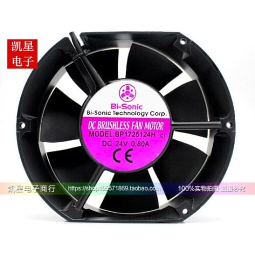 Bi-Sonic BP1725124H Server Cooling Fan DC 24V 0.80A 172x150x51mm