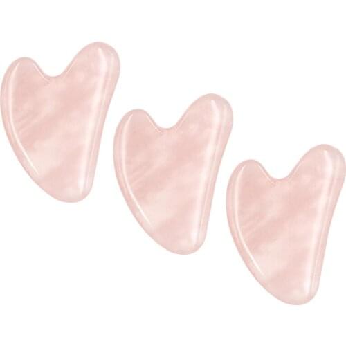 Natural Jade Gua sha Stone Board Massage Guasha Plate Jade Facial Massager Scrapers Tools For Face Neck Back Body