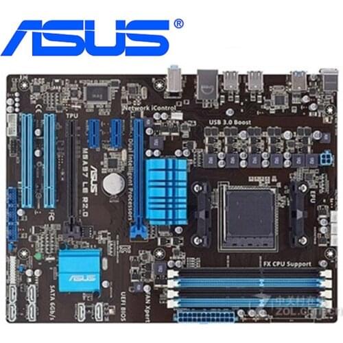 ASUS M5A97 LE R2.0 Motherboards Socket AM3+ DDR3 32GB For AMD 970 M5A97 LE R2.0 Desktop Mainboard Systemboard SATA III Used