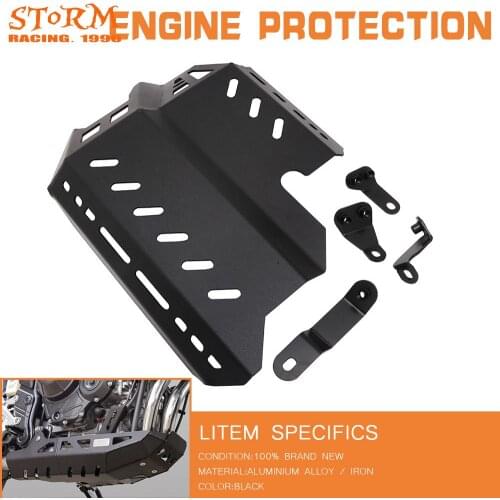 Motorcycle Engine Chassis Under Guard Skid Plate Belly Pan Protector Frame Duck Tail For Honda CB500X 2019 2020 CB500 X 500X