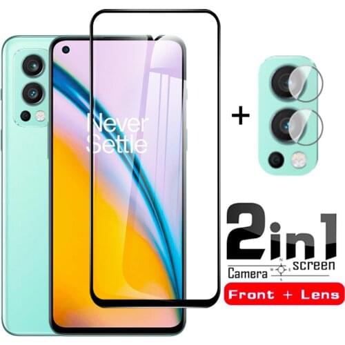 Front +Lens Transparent Protective Film on For One Plus One+ Nord 2 5G 6.43 inch Screen protective Glass