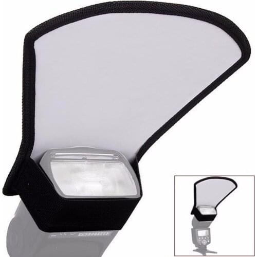 Silver White Camera Flash Diffuser Softbox Photo Light Reflector For Canon Canon Sony Minolta Nikon Tumax Cameras 11*18*20cm