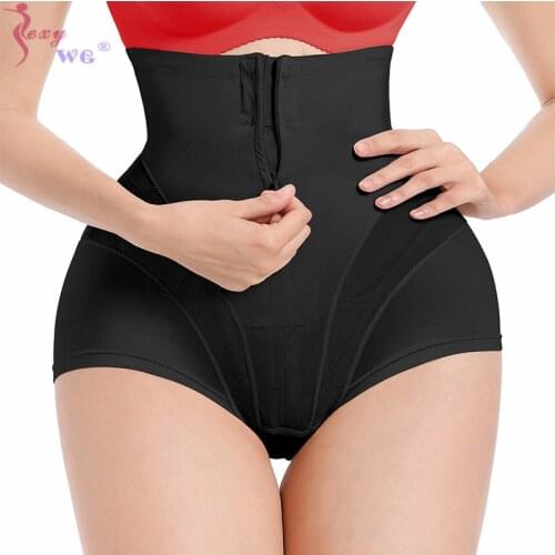 SEXYWG High Waist Control Panties Postpartum Belly Girdle Band Slimming Underwear Butt Lifter Shapewear Body Shaper with Zipper